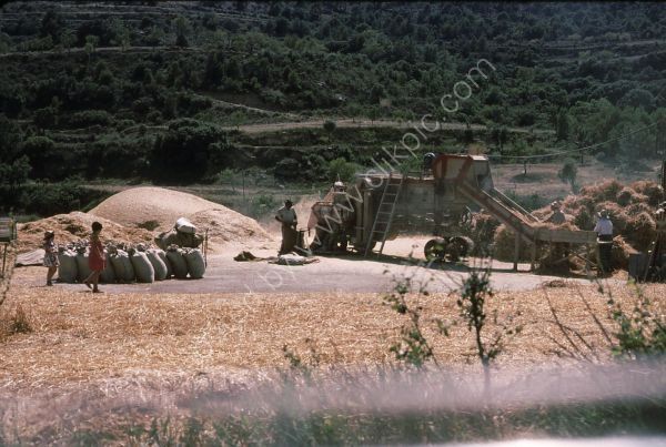 Farmers near Uncastillo